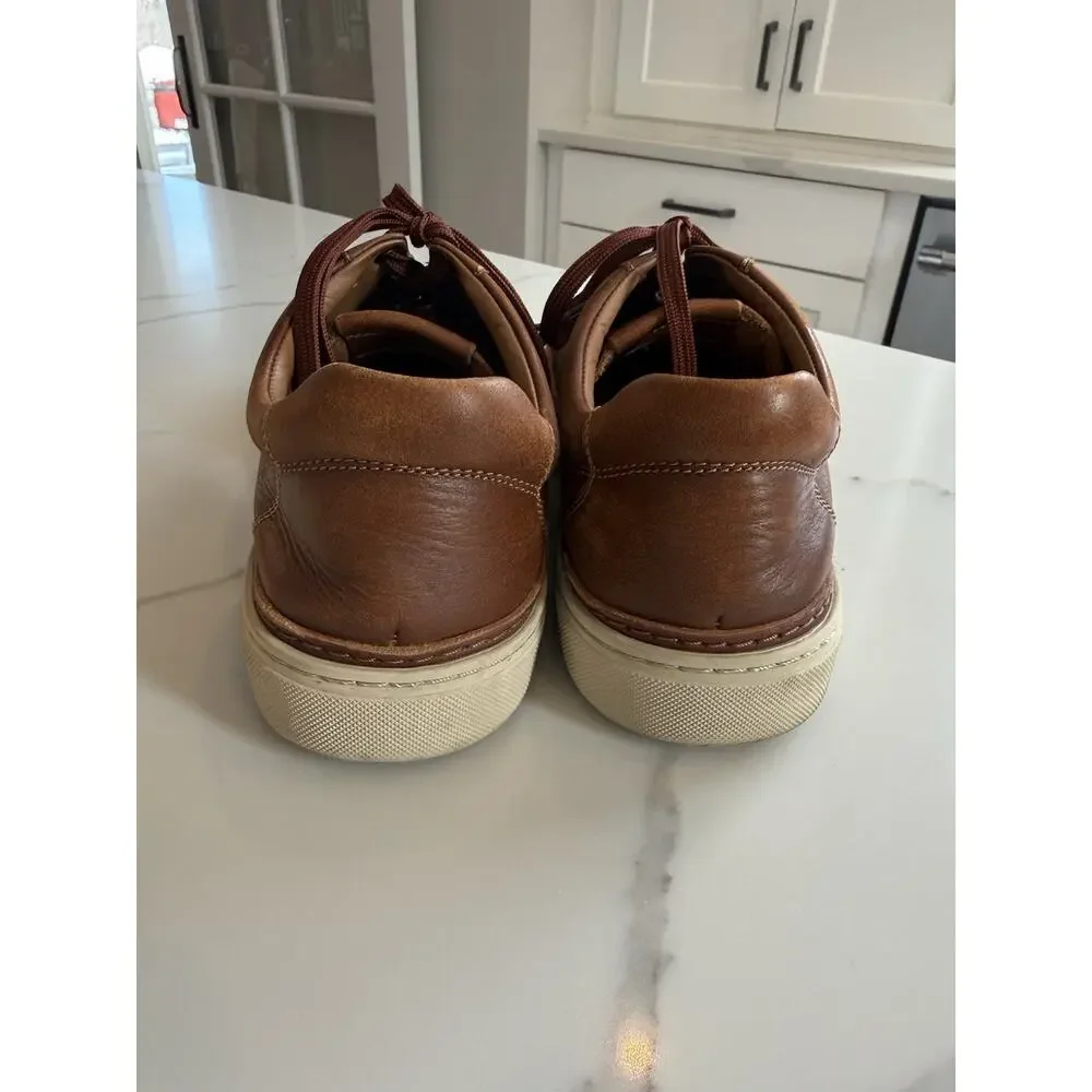 Allen Edmonds PORTER CITY Casual Derby Sneakers Sz 11 Width D Chili Leather
